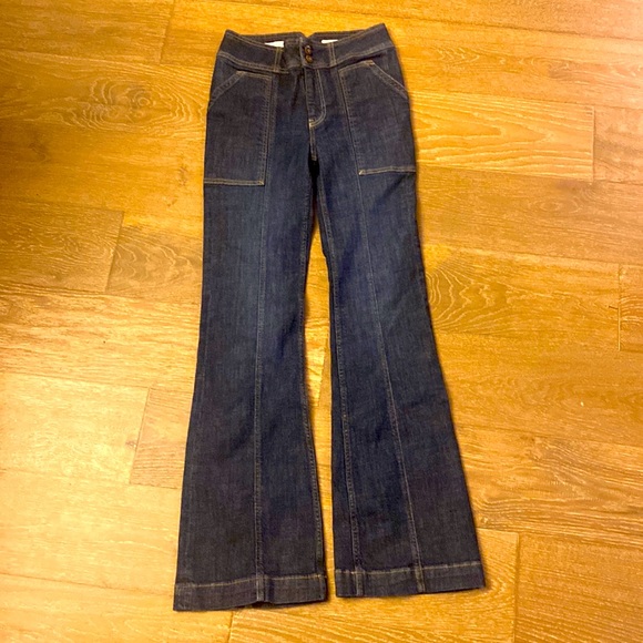 Pilcro Denim - New Anthropologie Pilcro and the Letterpress High Rise Trouser Bootcut 28